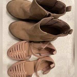 Bundle boots and sandals